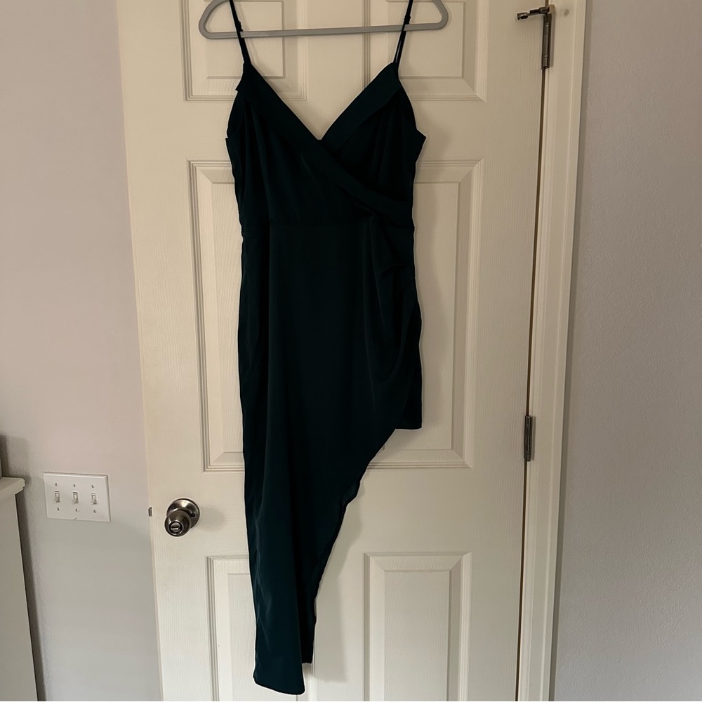 Elegant Green Women's Dress
